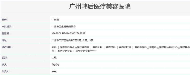 广州韩后医疗美容医院