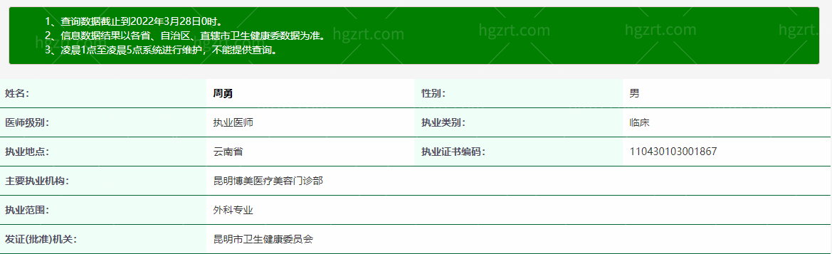 昆明博美医疗美容门诊部