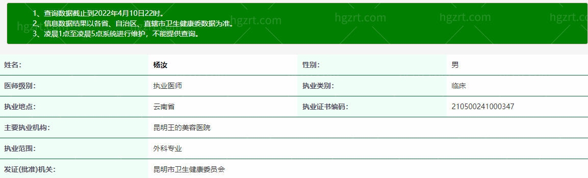 昆明王的美容医院