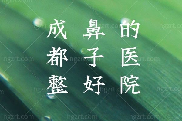 成都哪家医院做鼻子口碑好？认成都艺星等整形医院准没错