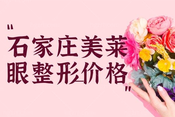 石家庄美莱哪个医生做眼睛好