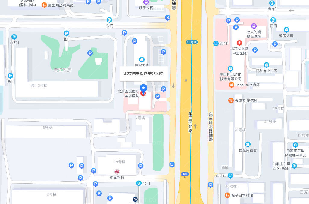 北京画美整形医院地址