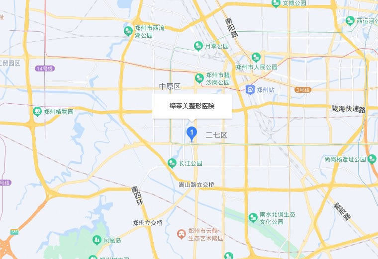 郑州缔莱美医院导航地址图片