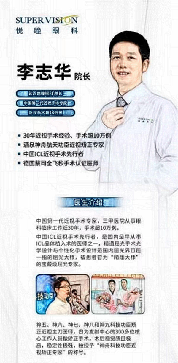 深圳悦瞳眼科医院李志华医生