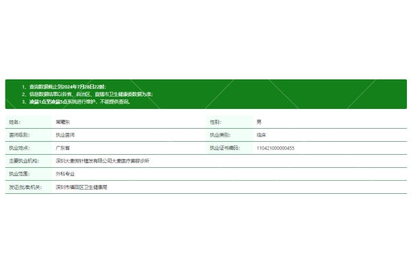 常曦东医生技术好不好