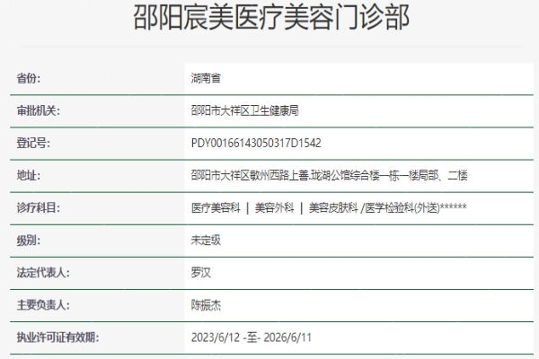 邵阳宸美医疗美容医院是正规的吗