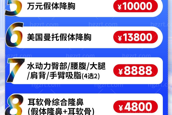 佛山曙光金子整形年终盛典活动大揭秘 隆胸4800+吸脂8888+艾莉薇888+