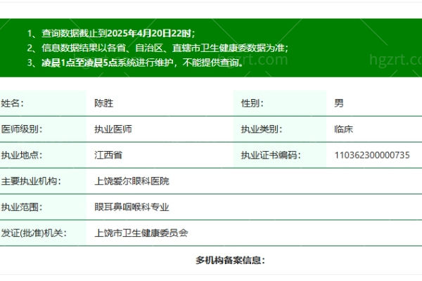 上饶爱尔眼科医院陈胜医生