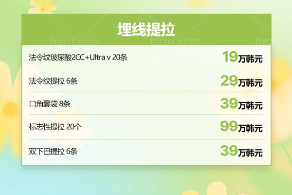 2025韩国barog医院江南店收费价格表来袭:超玛吉/onda提拉/去皱/埋线提拉价格公示
