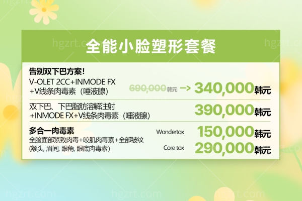 2025韩国barog医院江南店收费价格表来袭:超玛吉/onda提拉/去皱/埋线提拉价格公示