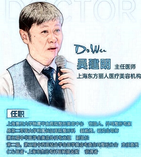 上海东方丽人整形医院吴建明医生个人简介