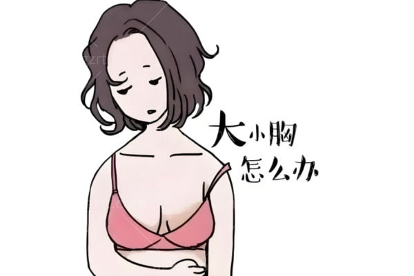 乳房不对称一大一小怎么办
