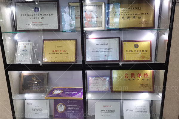 成都军大整形医院荣誉