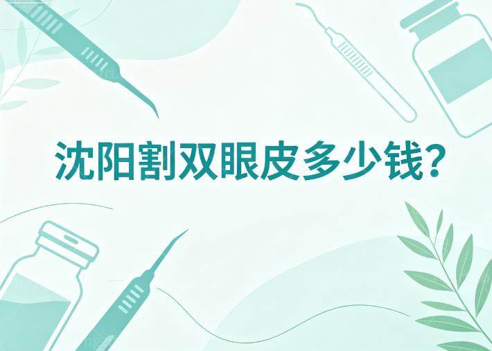 沈阳割双眼皮多少钱?哪家好?杏林/名流/亿美/百嘉丽技术可靠价格不贵