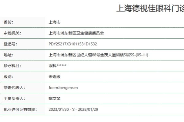 上海治疗老花眼哪家眼科好