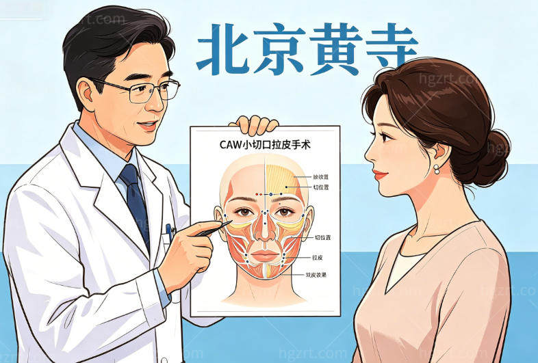 拉皮手术怕变成“面具脸”？北京黄寺杜太超的CAW小切口拉皮了解一下