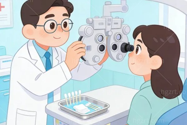 儿童近视检查与角膜评估相关配图